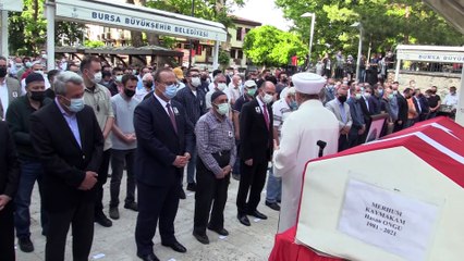BURSA - Siverek Kaymakamı Hasan Ongu'nun cenazesi Bursa'da toprağa verildi