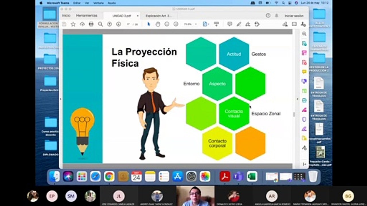 Seminario de Negocios: evaluación de la comunicación