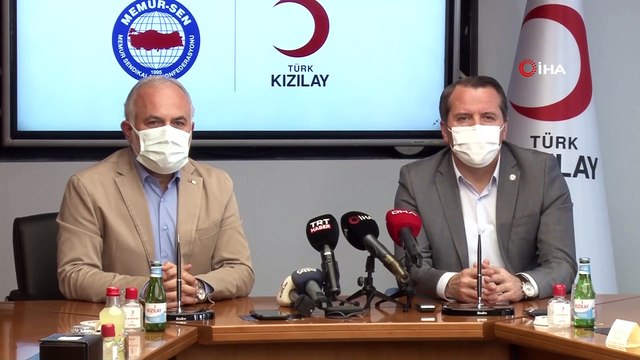 Memur-Sen’den Filistin için ambulans desteği