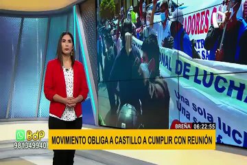 Pedro Castillo se reunió con el movimiento “Cas nunca más” y firmó compromiso