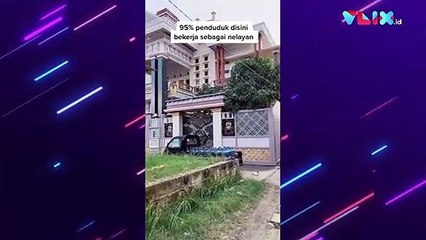 Kampung Nelayan di Daerah Pati ini Rumahnya Mewah-Mewah!