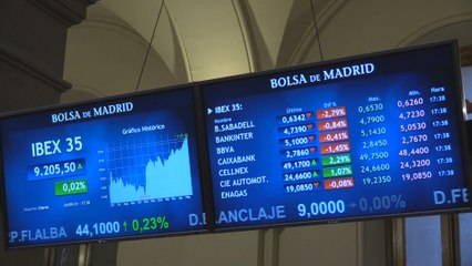 El Ibex 35 cierra plano y salva los 9.200 puntos
