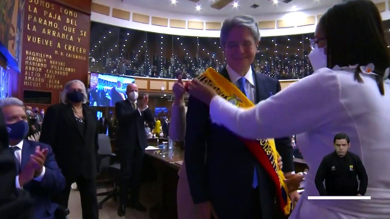 Lasso investido presidente de Ecuador por el Congreso
