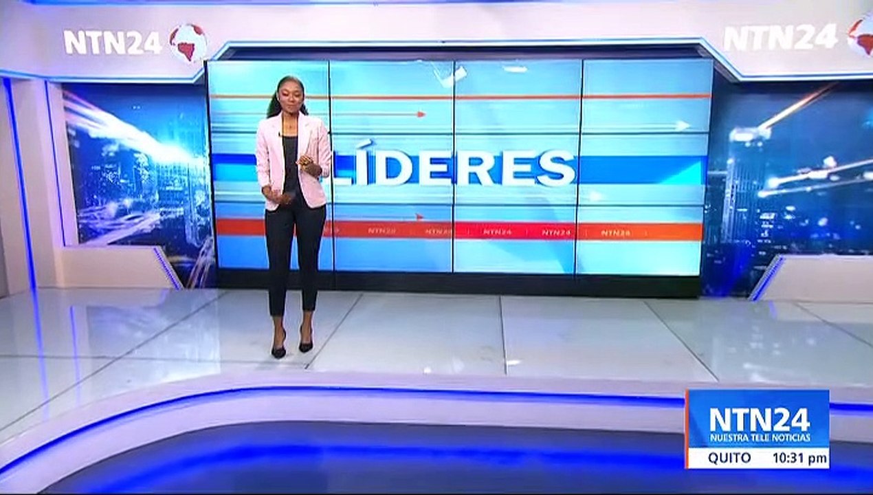 Líderes de NTN24 entrevista a Patricia Villela