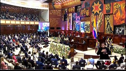 Discurso del presidente Guillermo Lasso tras su investidura