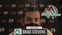 Brad Stevens Practice Interview | Celtics vs Nets