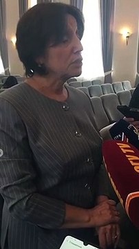 Первый комментарий после оглашения послания - за министром финансов Южной Осетии Азой Хабаловой.