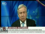 Antonio Guterres: Estamos en guerra contra el virus y no necesitamos una economía de guerra