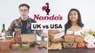 Every difference between UK and US Nando's including portion sizes, calories, and exclusive items