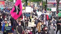 Warga Berlin Jerman Demo Protes Kenaikan Harga Sewa Permukiman