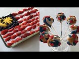 TRIFLE JALUR GEMILANG & CAKE POP MERDEKA