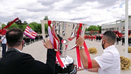 El Atlético de Madrid ofrece el título de Liga "a los héroes de la pandemia"