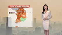 [날씨] 오늘 황사 영향 미세먼지↑...아침∼낮 황사 섞인 비 / YTN