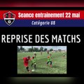 ENTRAINEMENT U8 Samedi 22 mai