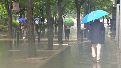 [날씨] 오전까지 황사 섞인 비...곳곳 돌풍·우박 / YTN