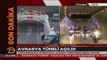 Cumhurbaşkanı Erdoğan Avrasya Tüneli'nden geçti