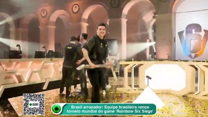 Brasil arrasador- Equipe brasileira vence torneio mundial do game 'Rainbow Six Siege'