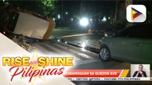 Dalawang sasakyan, nagbanggaan sa Quezon Ave.