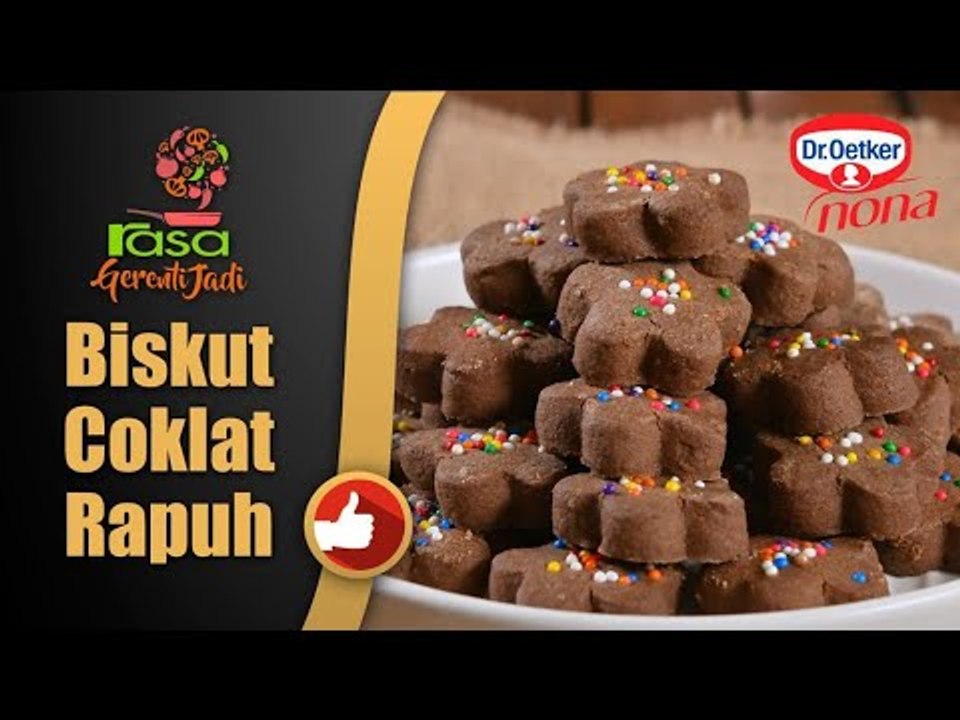 Biskut Coklat Rapuh (DR. OETKER) | Gerenti Jadi