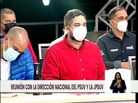 Jefe de Estado lidera reunión con la Dirección Nacional del PSUV y la JPSUV