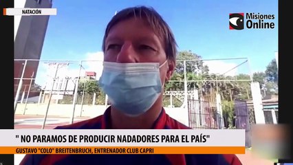 No paramos de producir nadadores para el país