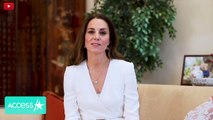 Kate Middleton Wears $12K Necklace w_ Recycled Alexander McQueen Dress