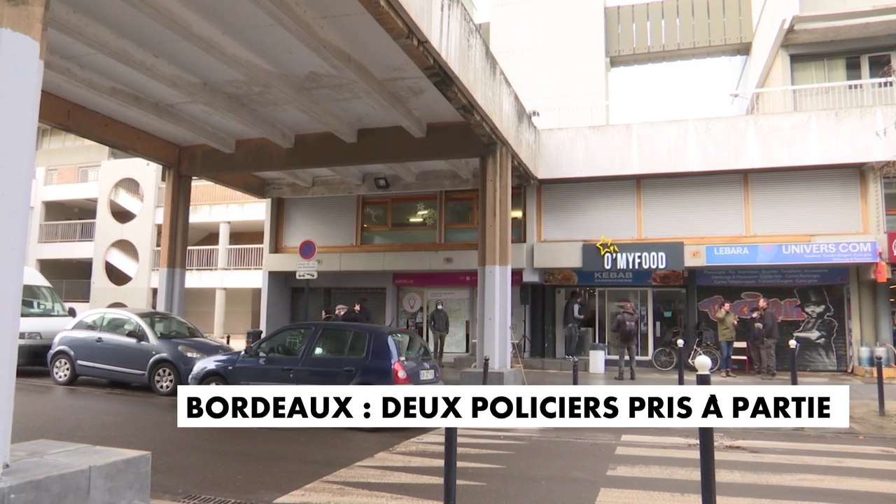 Bordeaux : deux policiers pris à partie