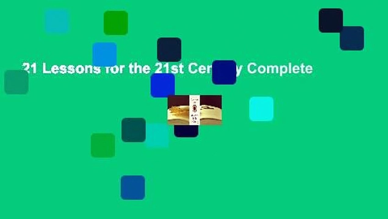 21 Lessons for the 21st Century Complete