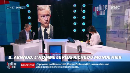 Nicolas Poincaré : Bernard Arnault, l'homme le plus riche du monde hier - 25/05