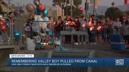 Remembering Valley boy pulled from canal in Phoenix