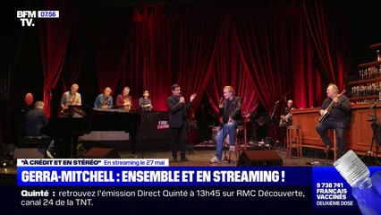 Laurent Gerra et Eddy Mitchell en spectacle ensemble, et en streaming