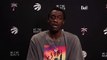 Raptors Pascal Siakam discusses improving in the clutch