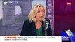 Marine Le Pen voudrait rétablir 