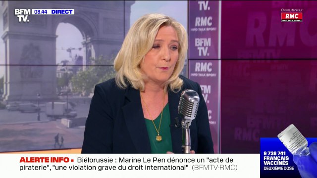 Marine Le Pen: Je n'ai aucune raison de débattre avec Éric Dupond-Moretti