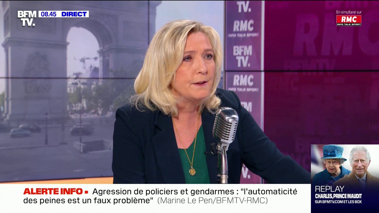 Marine Le Pen se dit "indignée" par les propos d'Audrey Pulvar mais n'aurait pas porté plainte