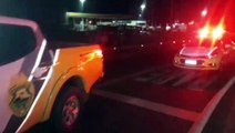 Após intenso tiroteio no Trevo Cataratas, caminhão roubado em Toledo é recuperado pela PM