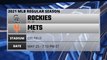 Rockies @ Mets Game Preview for MAY 25 -  7:10 PM ET