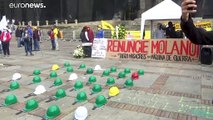 Colombia exige la destitución del ministro de Defensa Diego Molano por la represión de las protestas