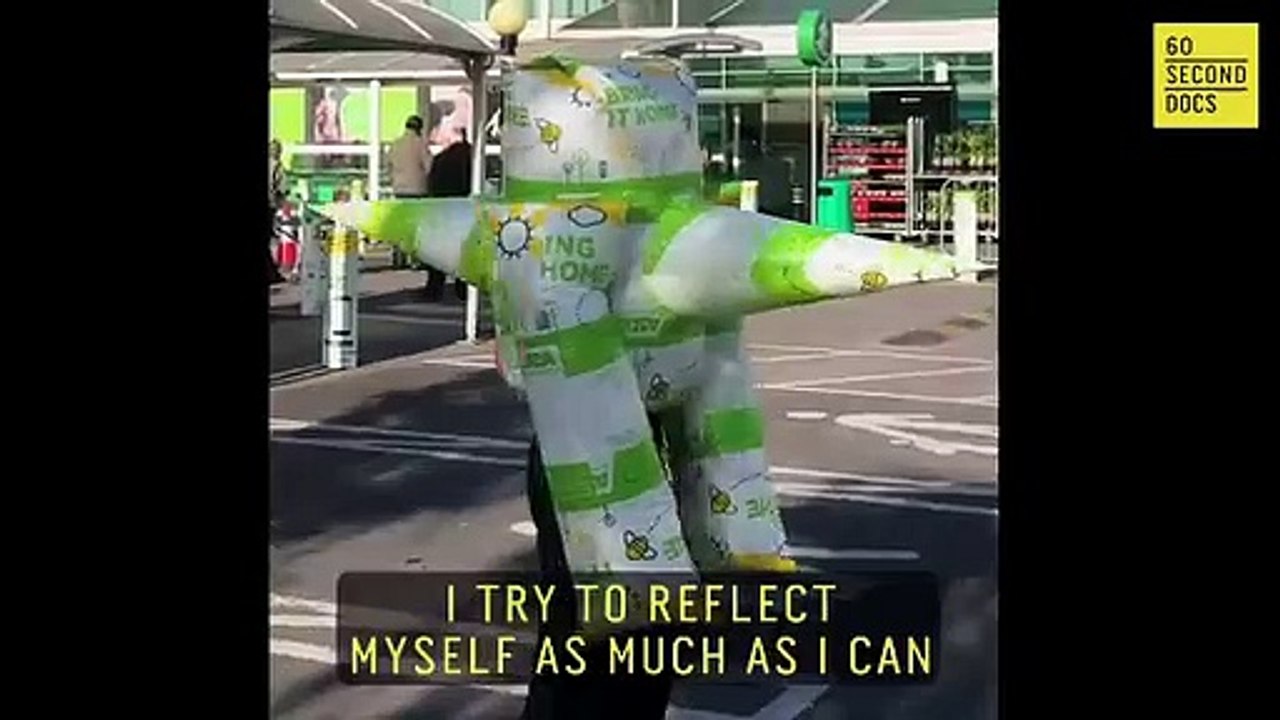 Express yourself with plastic bags