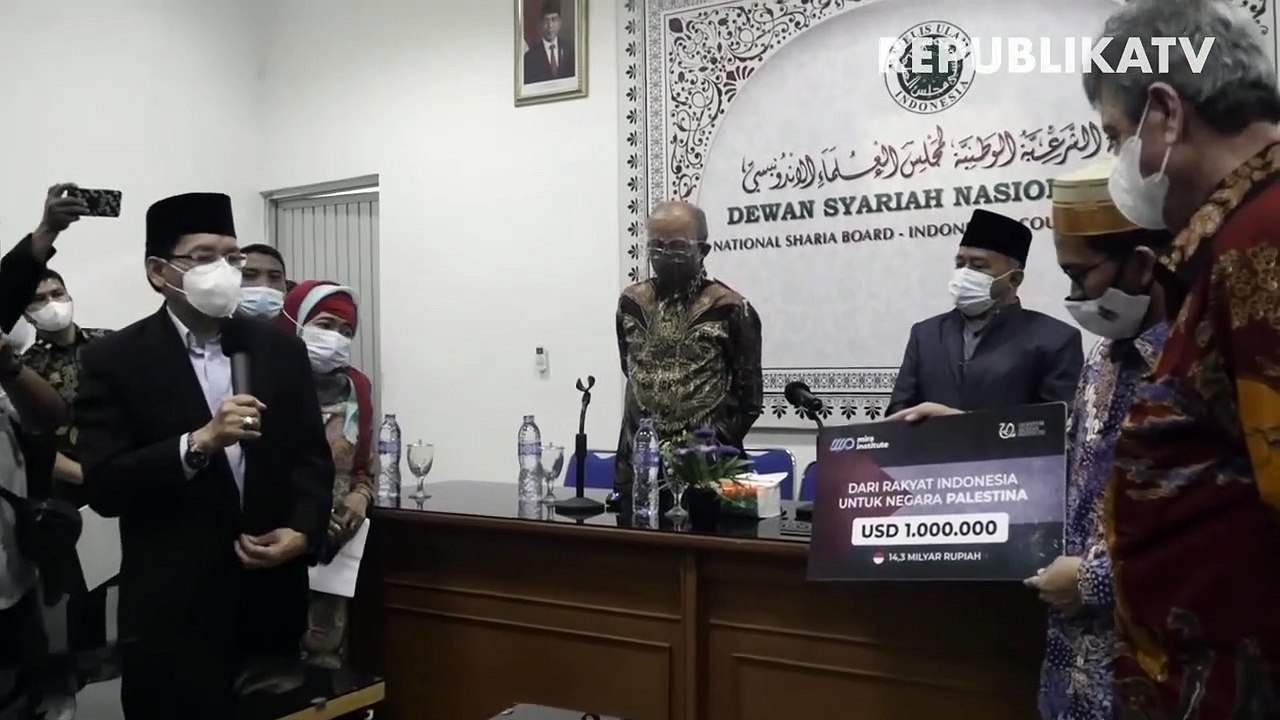 UAH: Bantuan Akan Dibagi Jadi Tiga Bagian di Palestina