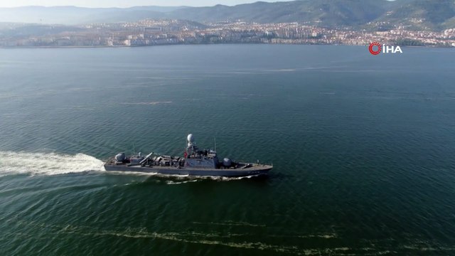 Türkiye’nin en geniş çaplı deniz tatbikatı başladı, savaş gemileri birer birer denize açıldı