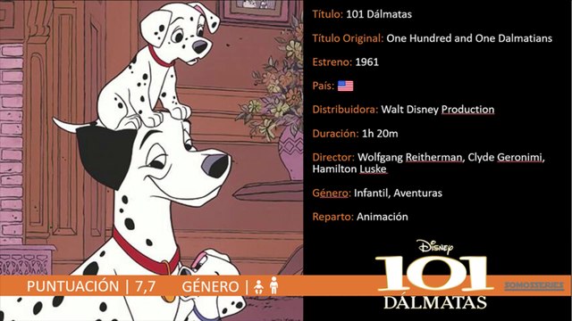 101 Dálmatas 1961 - Trailer en Castellano | Clásico Disney+