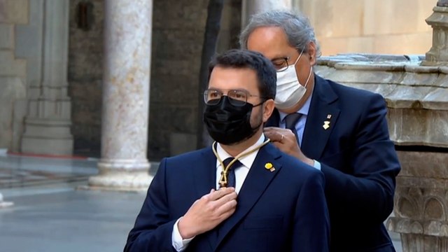 Aragonès, investido presidente de la Generalitat de Catalunya
