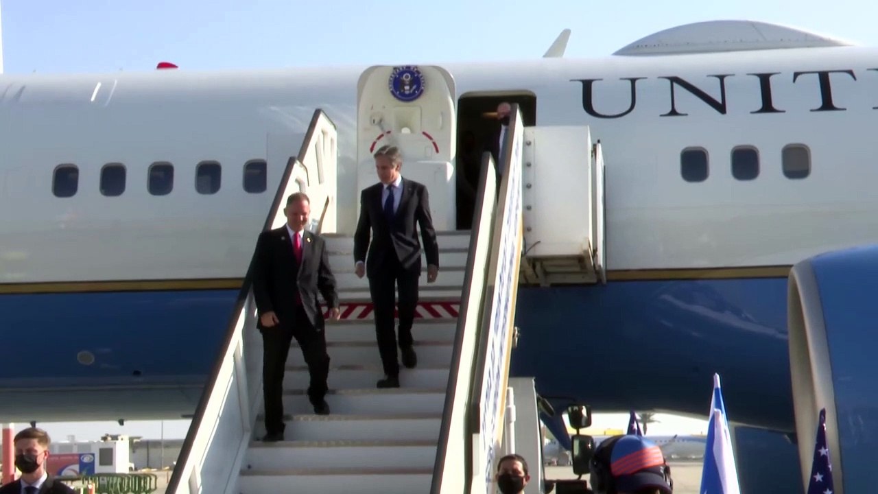 US-Außenminister Blinken in Israel eingetroffen