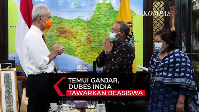Dubes India Temui Ganjar, Tawarkan Kerjasama dan Beasiswa Pendidikan