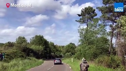Passionnés et curieux guettent les avions de chasse de l'exercice "Atlantic Trident" à Mont-de-Marsan