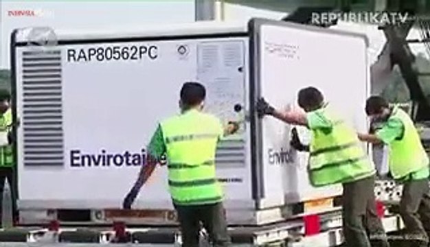 8 Juta Dosis Bahan Baku Vaksin Sinovac Tiba di Indonesia