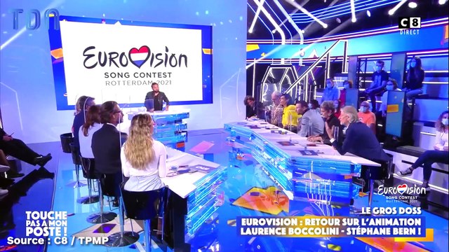 TPMP : Gilles Verdez s'en prend violemment à Laurence Boccolini pour son animation lors de l'Eurovision