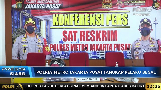 Dialog Bersama Kasatreskrim Polres Metro Jakarta Pusat terkait Pelaku Begal