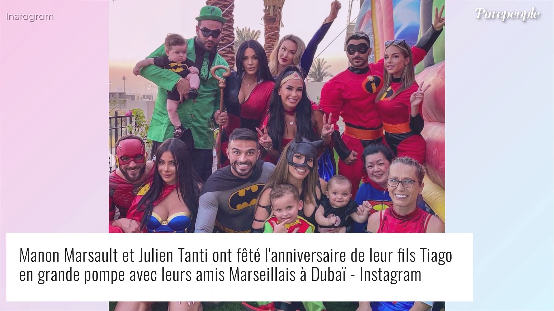 Manon Et Julien Tanti Leur Fils Tiago Fete Ses 3 Ans Les Photos De Son Incroyable Anniversaire Video Dailymotion